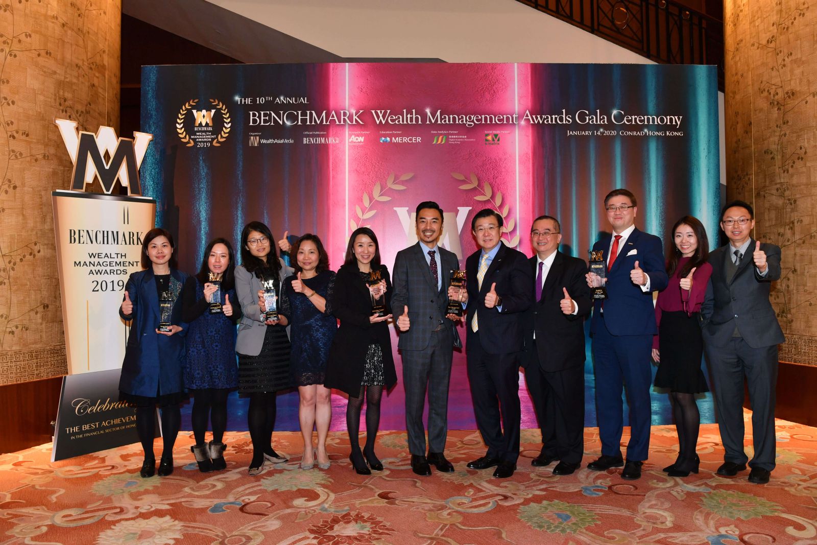 FTLife won 7 awards at the 10th Annual BENCHMARK Wealth Management Awards